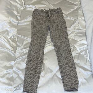 Pacsun cheetah skinny jeggings